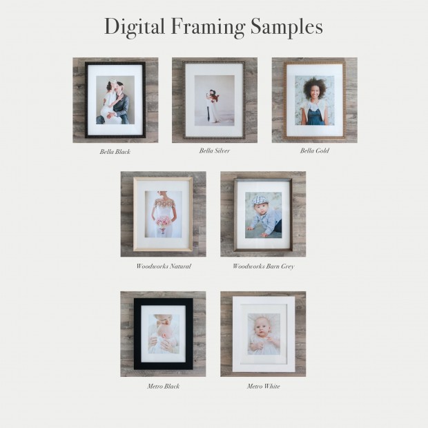 JRP Digital Frame Samples